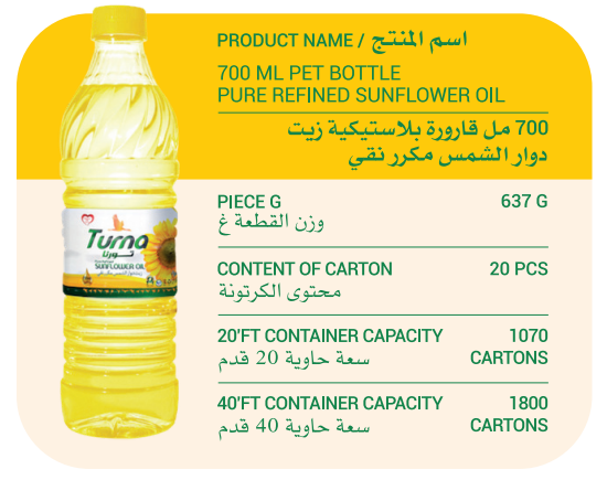 pure sunflower oil