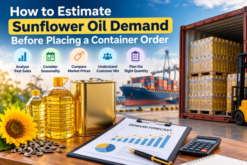 How to Estimate Sunflower Oil Demand